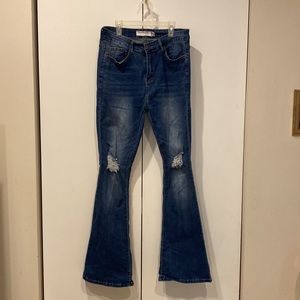 Celebrity Ace High Waisted Skinny Flare  Jeans 13/31